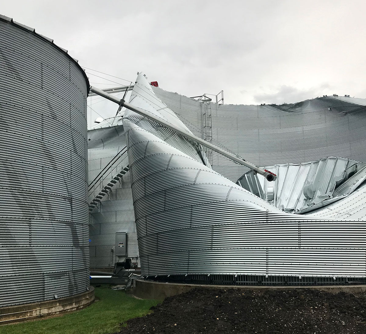 new bin damaged